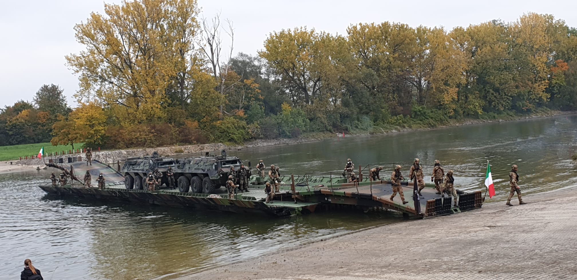 Démonstration PFM Italie - Exercices OTAN